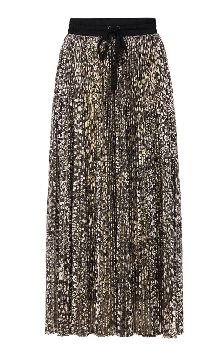 Rebecca Vallance Vienna Pleated Midi Skirt