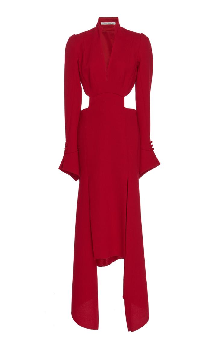Olivier Theyskens Tybel Cutout Wool Dress