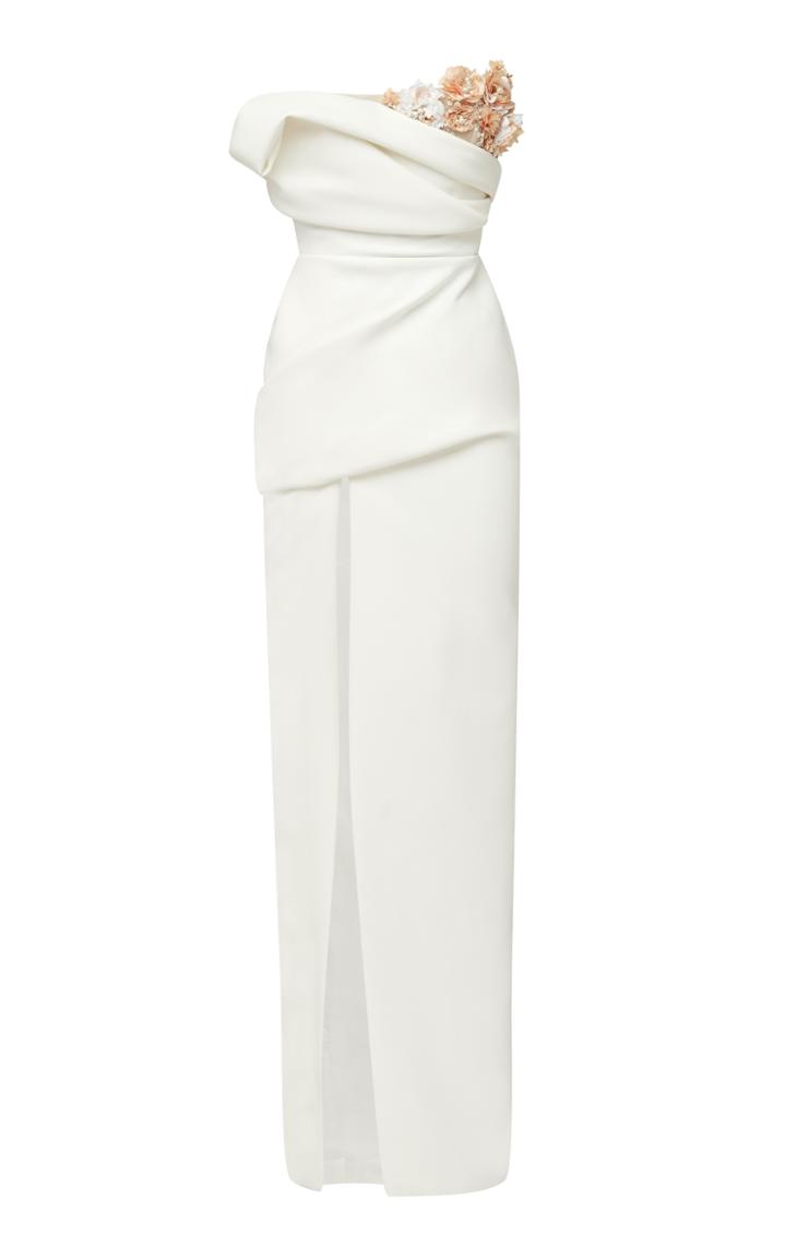 Rachel Gilbert Lilana Strapless Gown