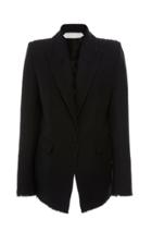 Unttld Davide Silk And Wool-blend Blazer