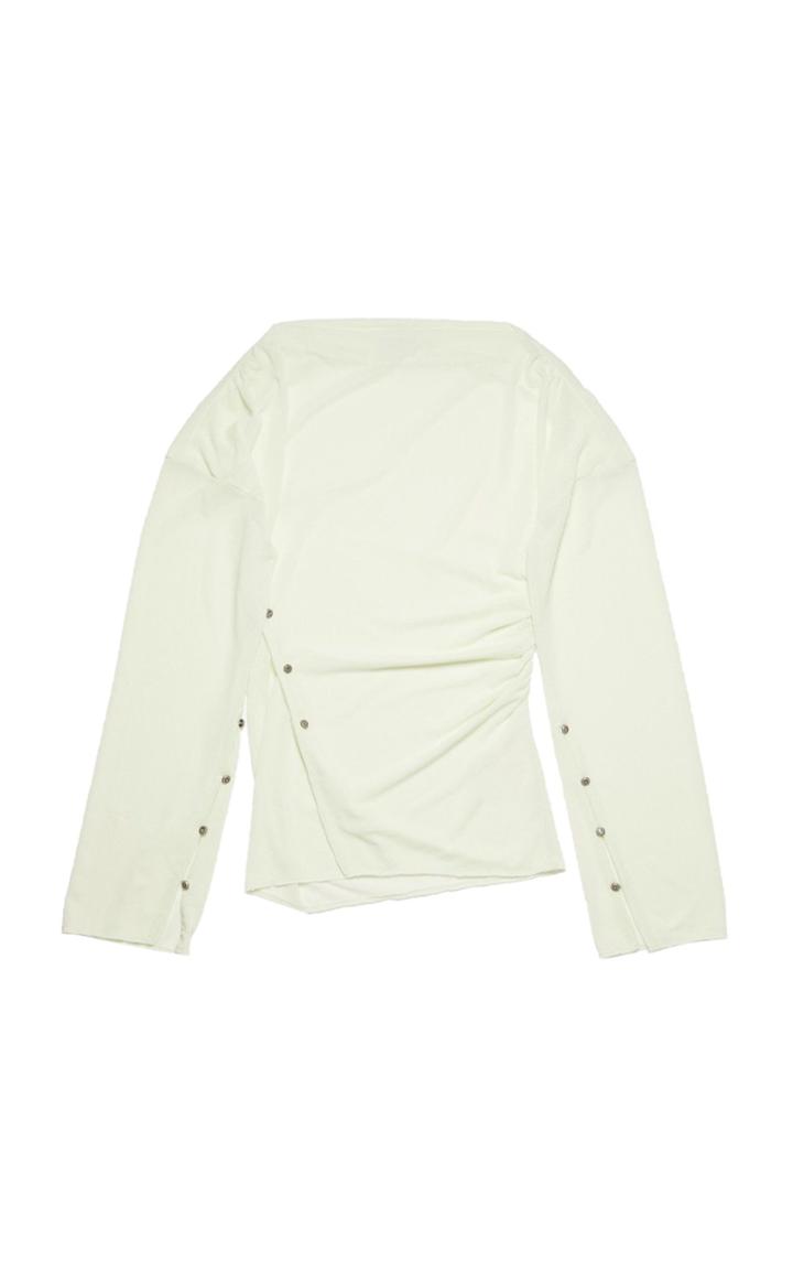 Moda Operandi Acne Studios Ruched Crepe Top
