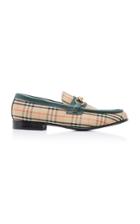 Burberry Moorley Check-printed Loafers