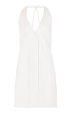 Cult Gaia Nahla Halter Cotton Mini Dress