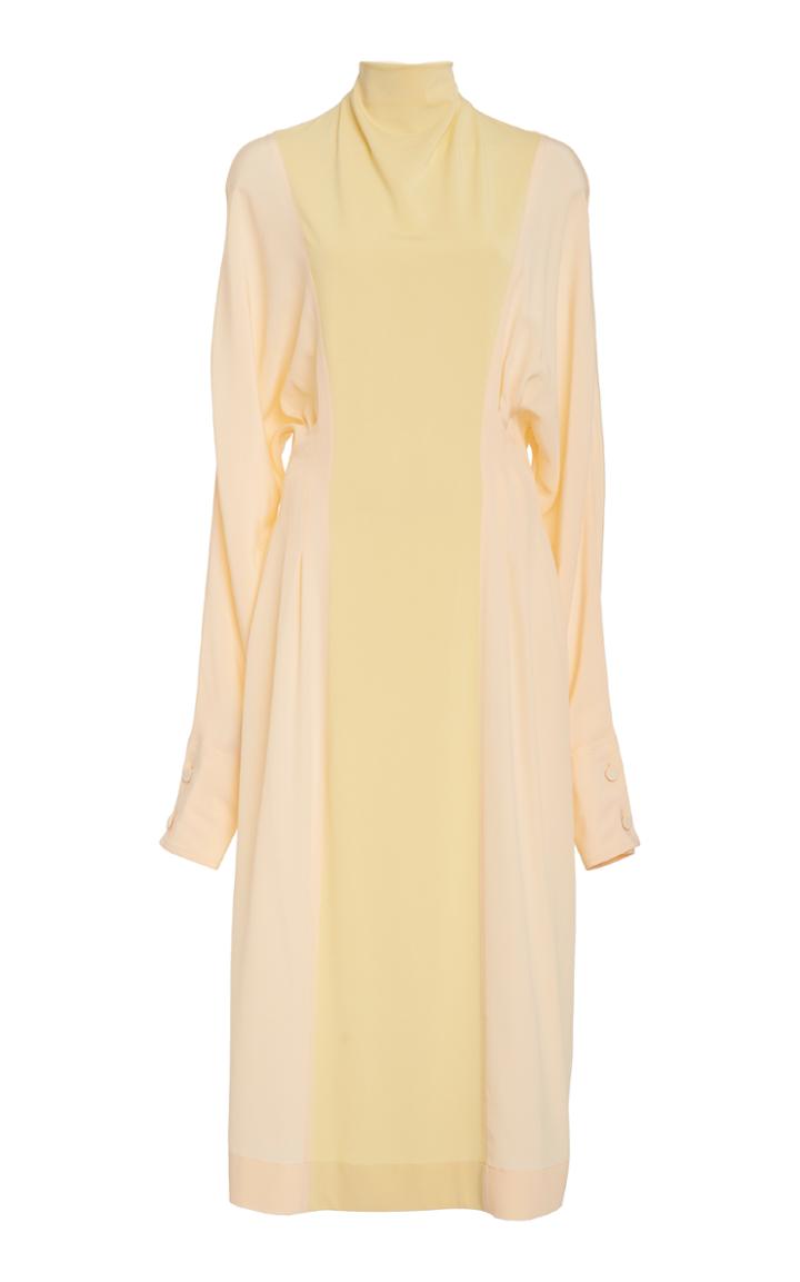 Victoria Beckham Batwing Sleeve Waisted Dress