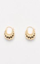 Moda Operandi Sophie Buhai 18k Gold Vermeil Shell Hoops