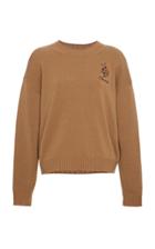 Moda Operandi Alanui Logo-embroidered Cashmere Sweater