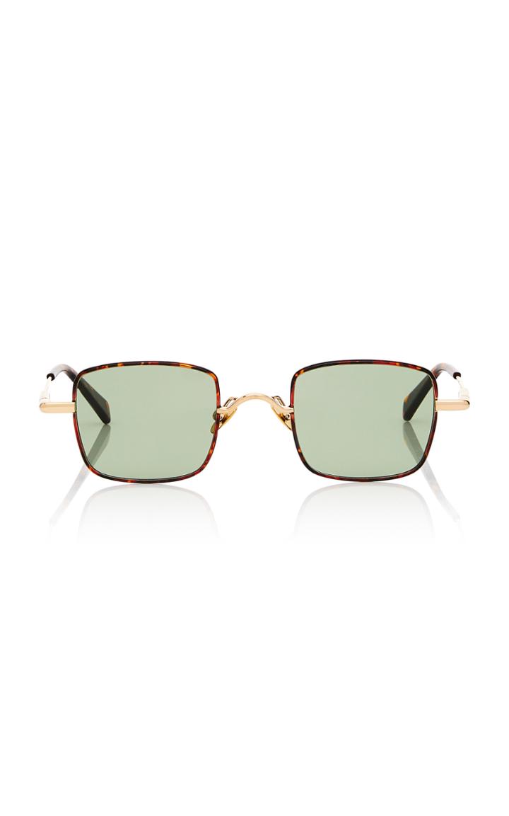 Moda Operandi Peter And May Petit Animal Square-frame Titanium Sunglasses