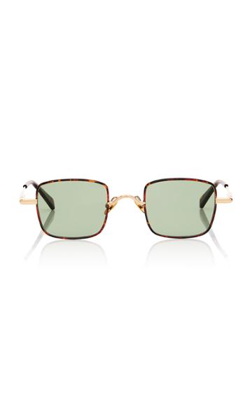 Moda Operandi Peter And May Petit Animal Square-frame Titanium Sunglasses