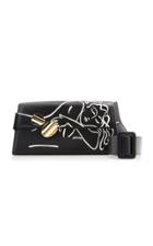 Benedetta Bruzziches Dalida Sleeping Beauty Embroidered Leather Bag