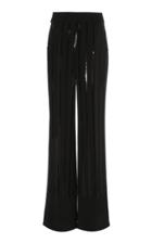Akris Sequined-embellished Silk-georgette Wide-leg Pants