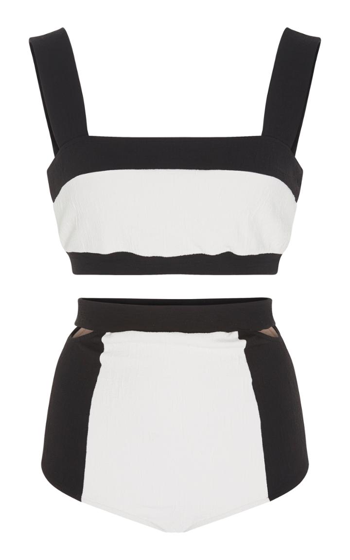 Adriana Degreas Two-tone Bikini Set