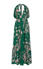 Borgo De Nor Violeta Floral-print Cotton Gown