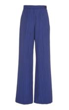 Maison Rabih Kayrouz Wide Leg Mafia Stripe Pant