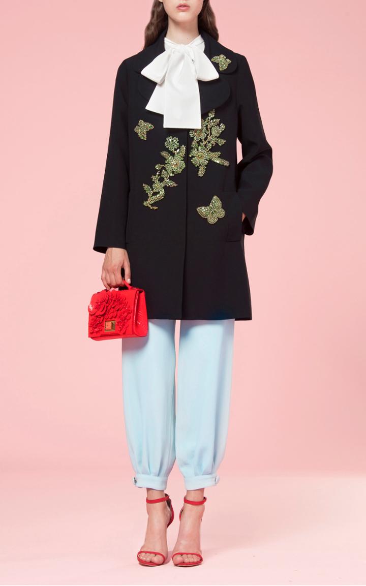 Andrew Gn Cropped Straight Leg Pant