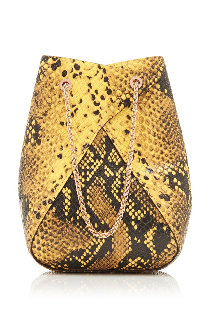 Moda Operandi The Volon Mani Mini Snake-effect Leather Shoulder Bag