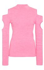 Zo Jordan Urey Cold Shoulder Knit Top