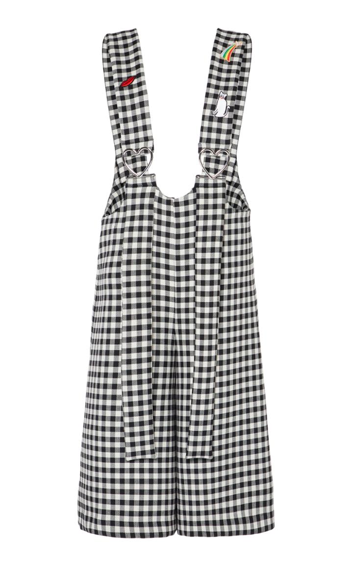 Vivetta Kuma Gingham Overalls