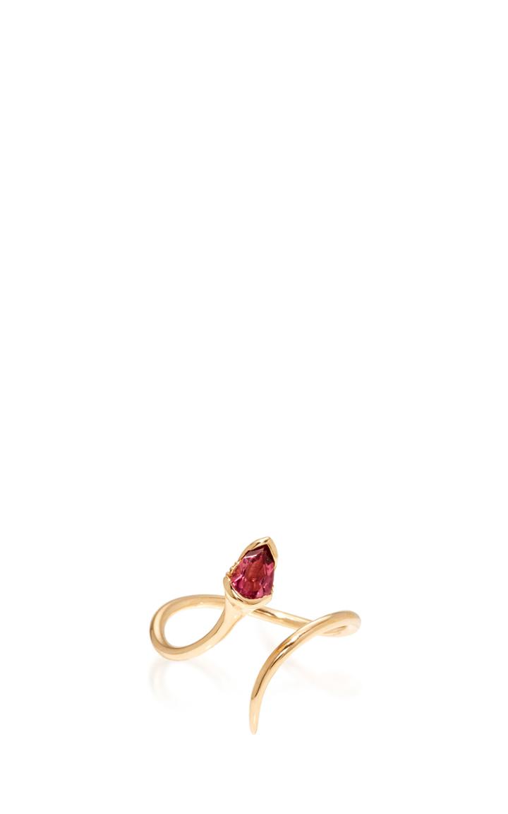 Fernando Jorge Sprout Open Pink Tourmaline Ring