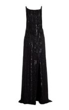Moda Operandi Burnett New York Embroidered Sequined Gown