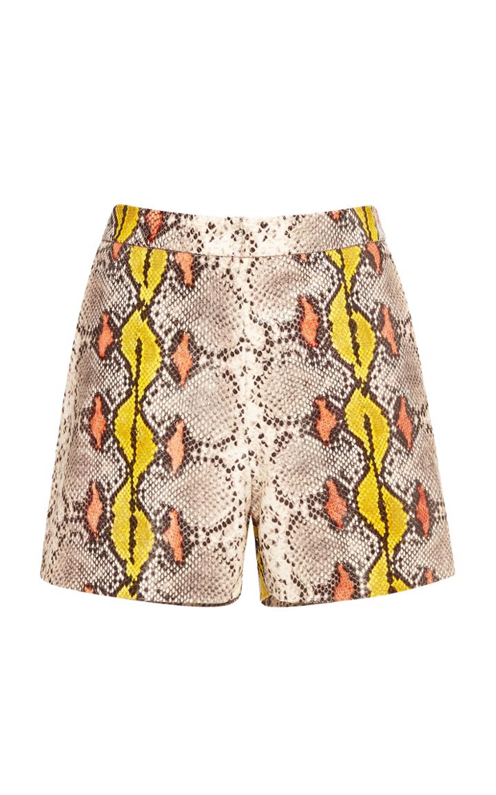 Rochas Python Shorts