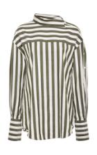 Monse Striped Cotton-poplin Shirt