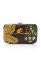 Silvia Furmanovich Marquetry Butterfly And Ladybug Clutch