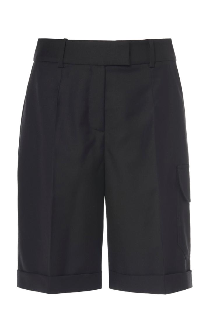 Boyarovskaya Wool Cargo Shorts