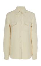 Gabriela Hearst John Austin Recycled Cashmere Button-up Top