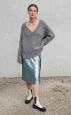 Moda Operandi By Malene Birger Evannah Oversized Wool-blend Sweater