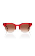 Thierry Lasry Penalty Champagne-red Tone Acetate Sunglasses