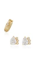 Lil Milan Vega Stud Earrings And Supernova Ear Cuff