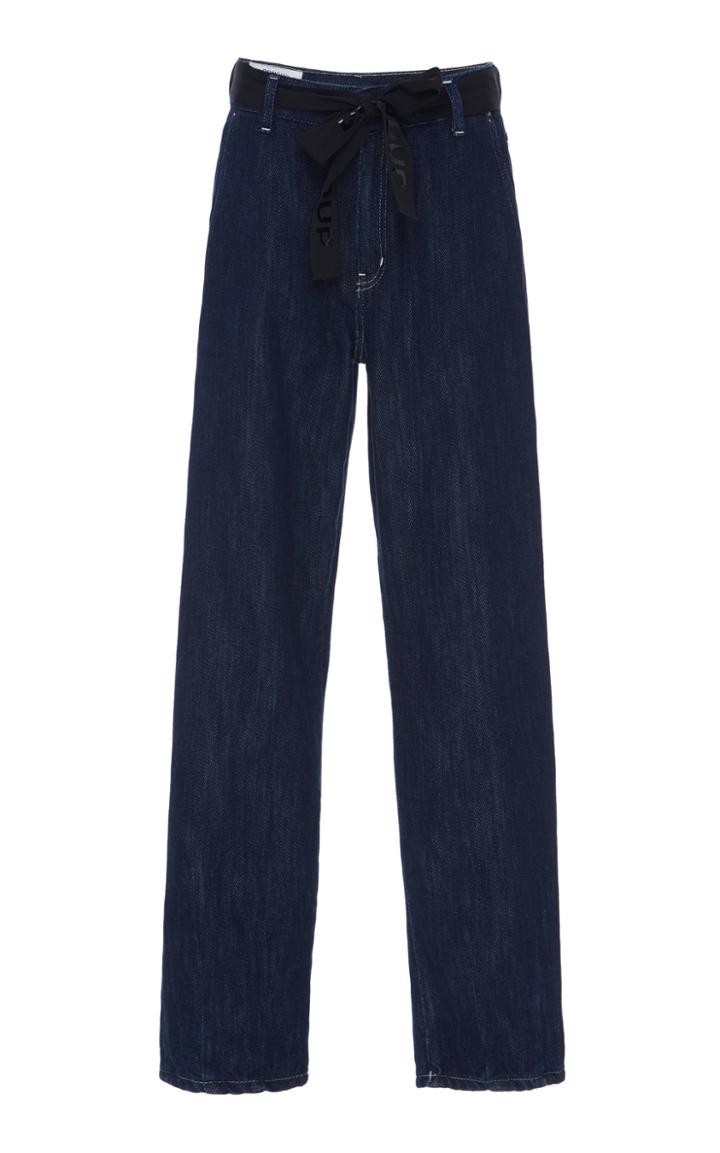 Dondup Belted High Waist Jean