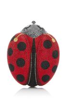 Judith Leiber Couture Cindy Lady Bug Crystal Clutch
