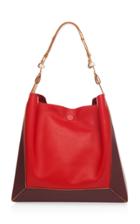 Marni Frame Colorblocked Leather Tote