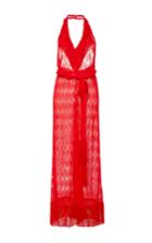 Missoni Mare Fringe Halter Jumpsuit