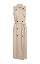 Khaite Donna Trench Wrap Dress