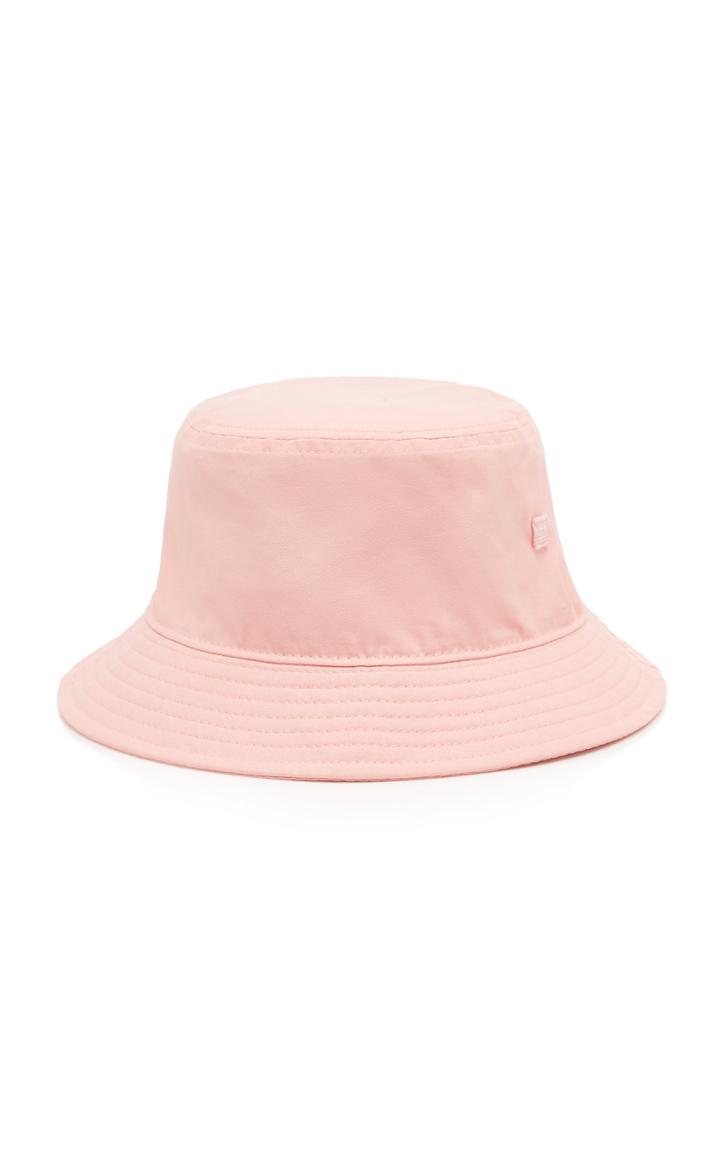 Acne Studios Buk Appliqud Cotton-twill Bucket Hat