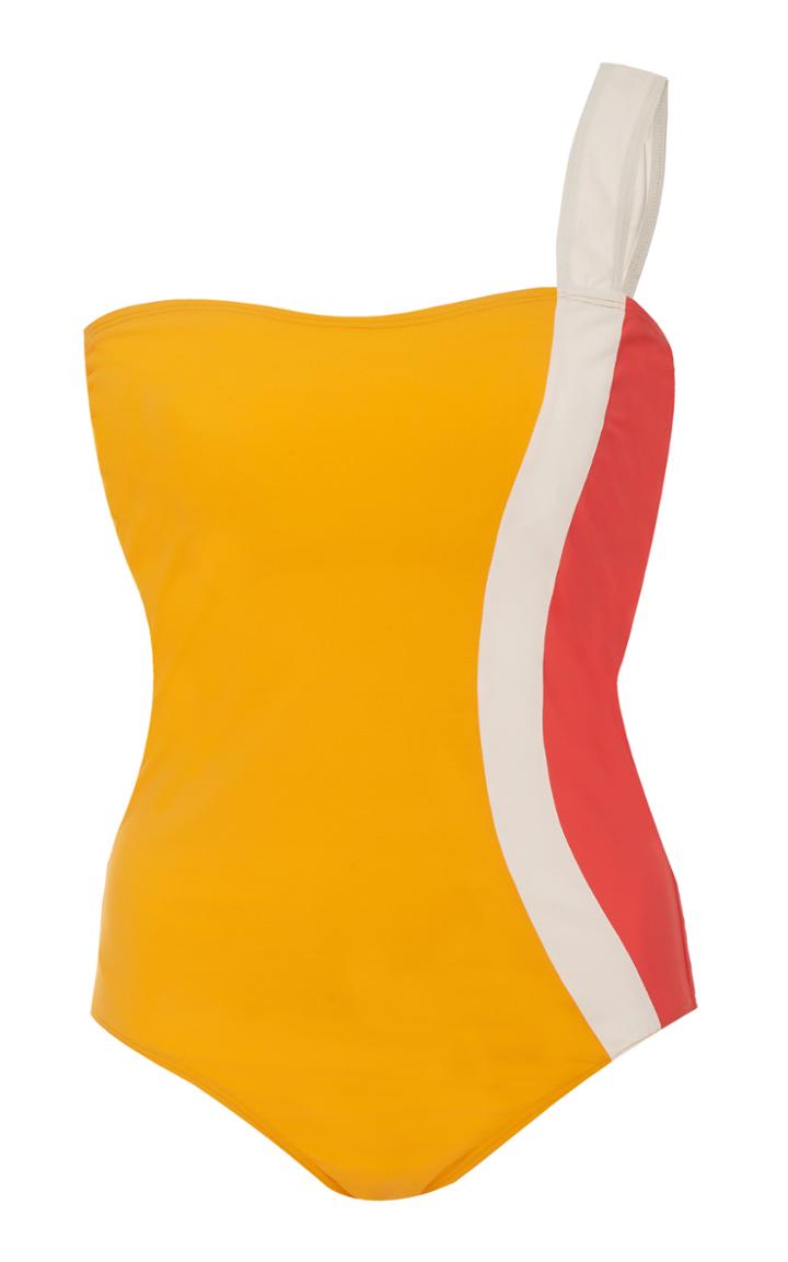 Flagpole Calu One Shoulder Suit