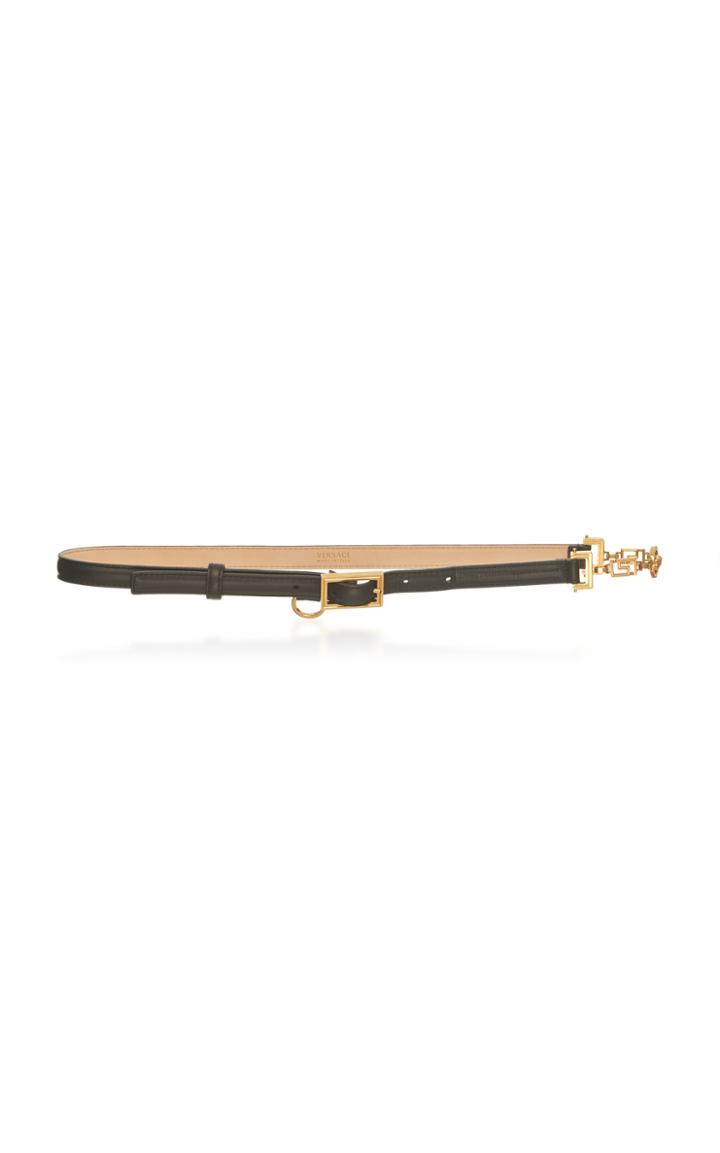 Versace Calf Leather Belt