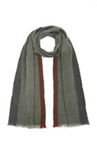 Boglioli Textured Tipped Scarf