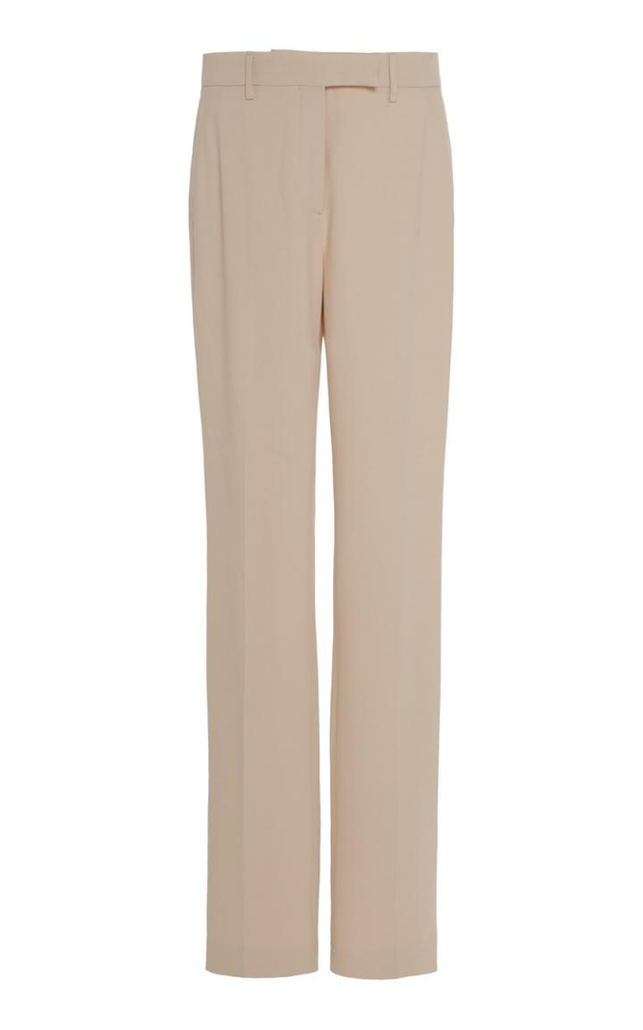 Etro High-rise Khaki Bootcut Trousers