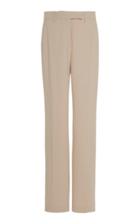 Etro High-rise Khaki Bootcut Trousers