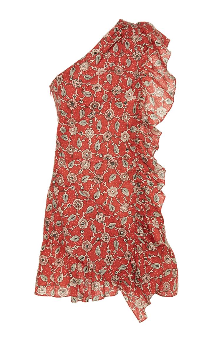 Isabel Marant Toile Teller Printed Linen Dress
