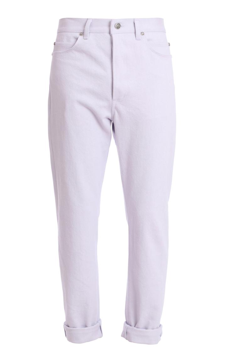 Balmain 6 Pocket High Waisted Denim Pants