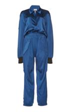 Alexandre Vauthier Collared Silk Jumpsuit
