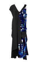 Diane Von Furstenberg Asymmetrical Ruffled Dress