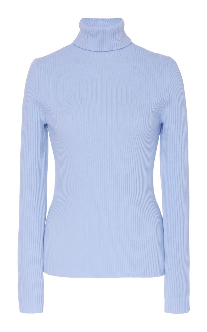 3.1 Phillip Lim Ribbed Wool Turtleneck Top