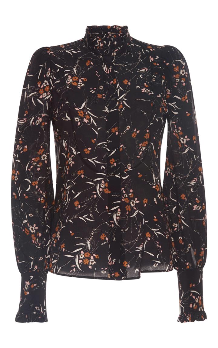 Isabel Marant Sloan Ruffled Collar Blouse