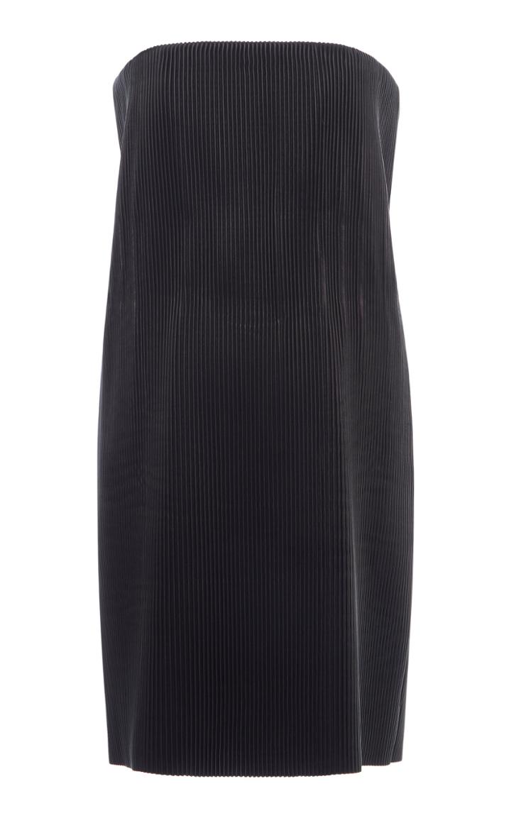 Versace Leather Mini Dress