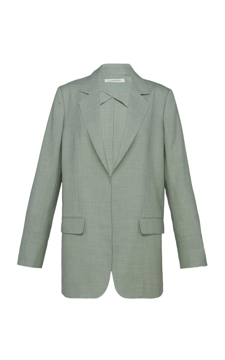 Boontheshop Collection Boxy Pocket Wool-blend Blazer